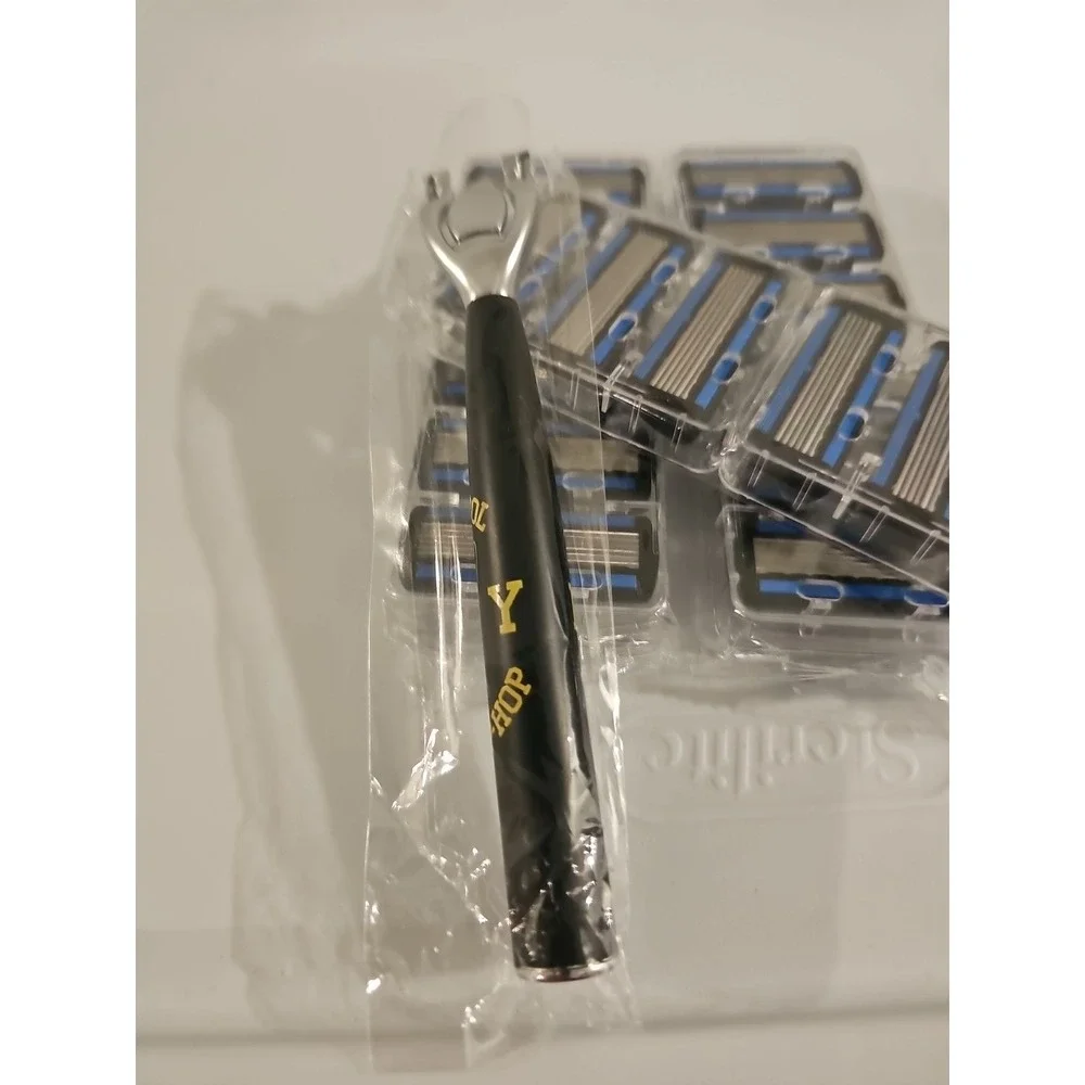 Old School, Classic Hip Hop handle -‎ 6 blade shaver with 18 cartridges